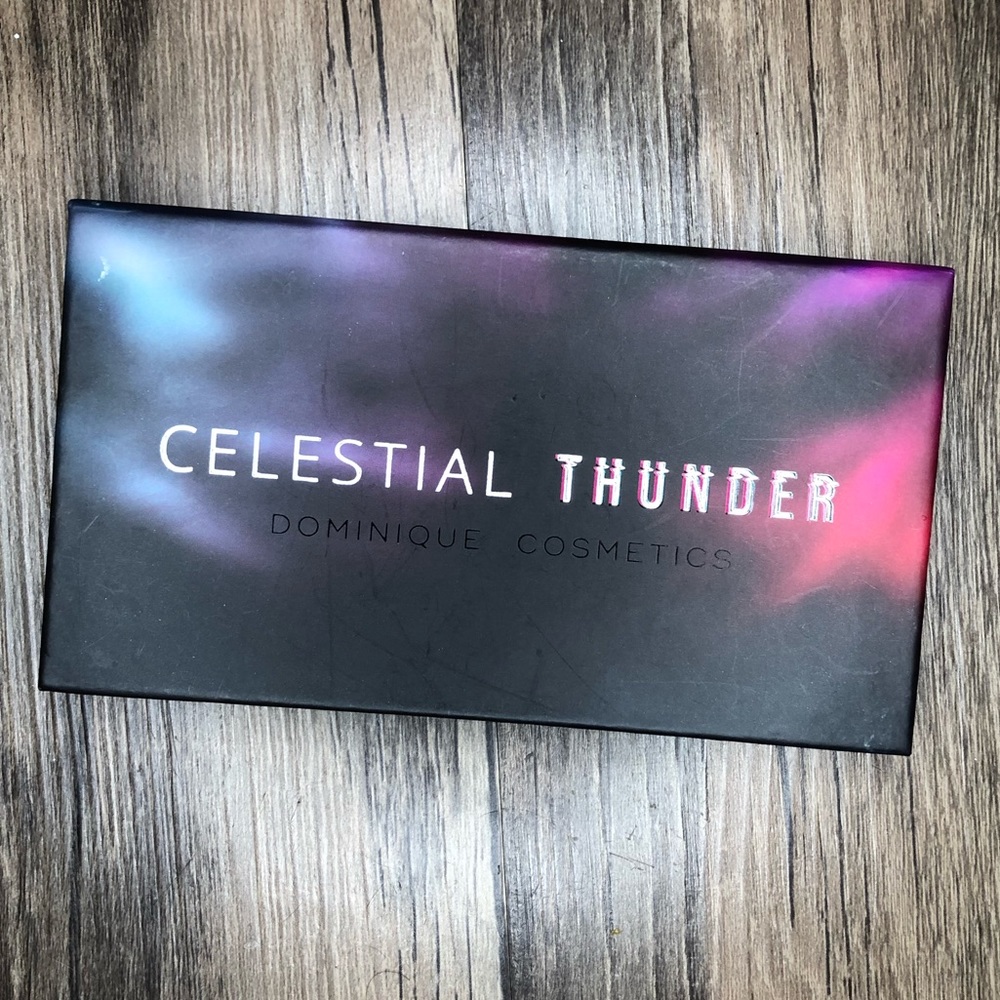 Celestial thunder eyeshadow pallet